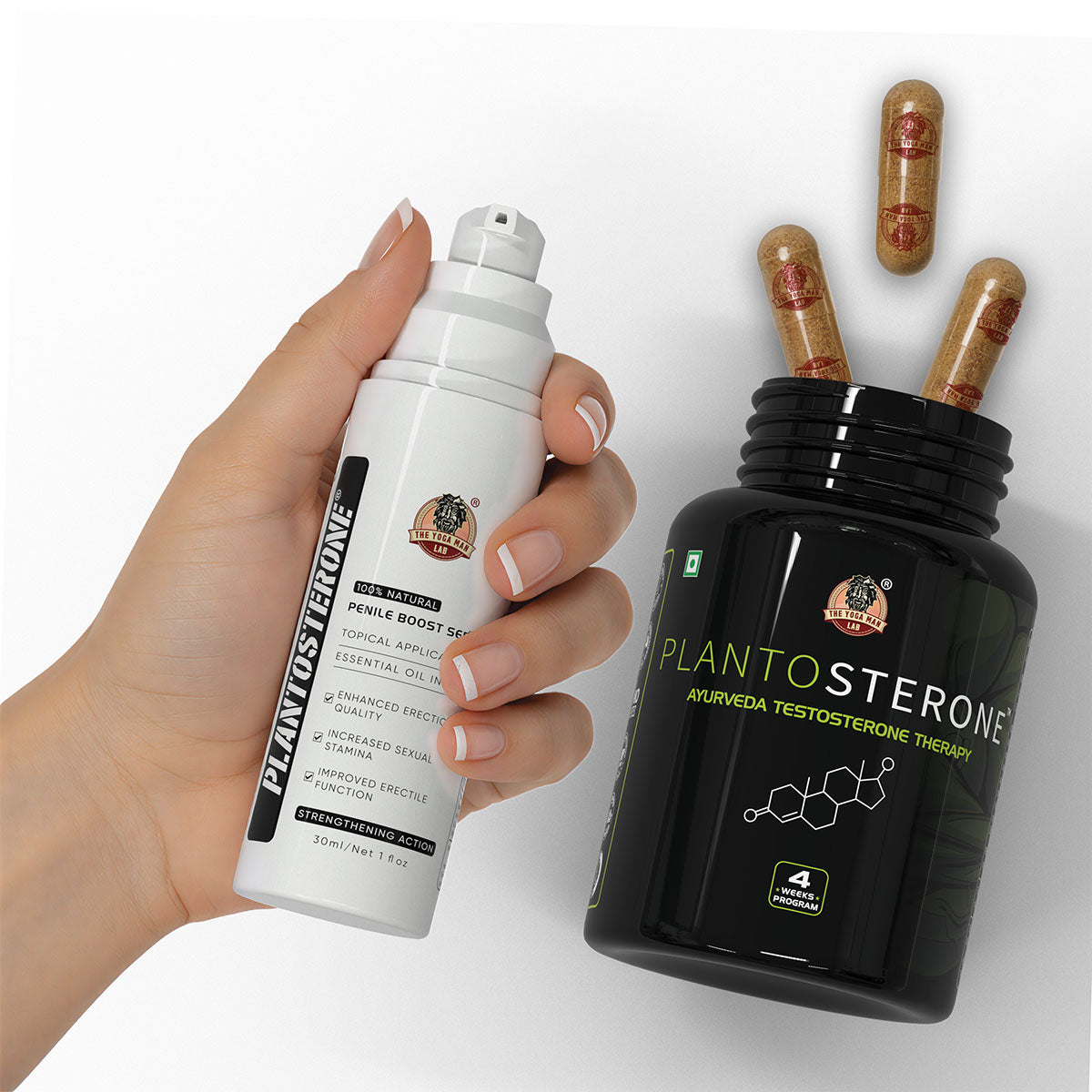 PLANTOSTERONE - Herbal Serum - Male Drive & Libido Booster | Enhances Bedroom Performance | 100% Natural & Ayurvedic