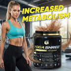 YogaManLab® YOGA SHRED - Burn Fat At-Home Ayurvedic Supplement Powder(Women) | Helps in Weight Loss & Boosting Energy | Ayurvedic & 100% Natural