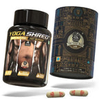YOGA SHRED - Burn Fat At-Home Ayurvedic Supplement Capsules (Men) | Helps in Weight Loss & Boosting Energy | Ayurvedic & 100% Natural
