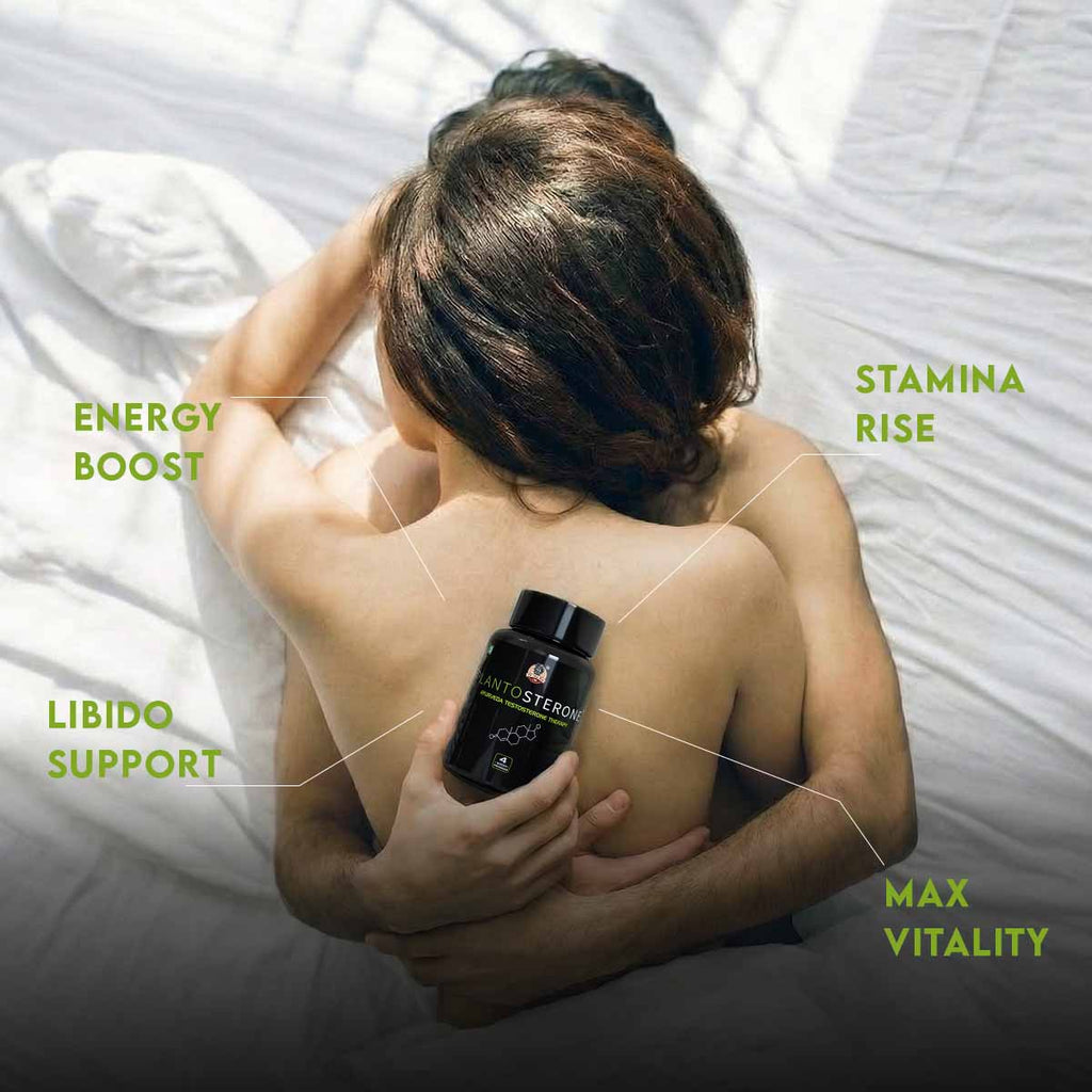 PLANTOSTERONE - Herbal Capsules - Male Drive & Libido Booster | Enhances Bedroom Performance | 100% Natural & Ayurvedic