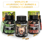 YogaManLab® STOMACH CLEANSER - Probiotic Detox & Flatter Belly Ayurvedic Supplement | 14-Days Program To Remove Constipation & Toxins | 100% Natural with Probiotics