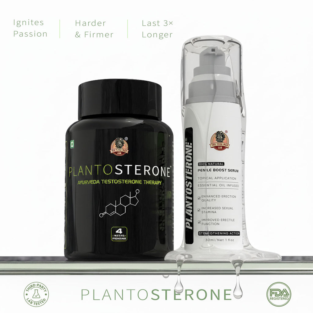 PLANTOSTERONE - Herbal Serum - Male Drive & Libido Booster | Enhances Bedroom Performance | 100% Natural & Ayurvedic