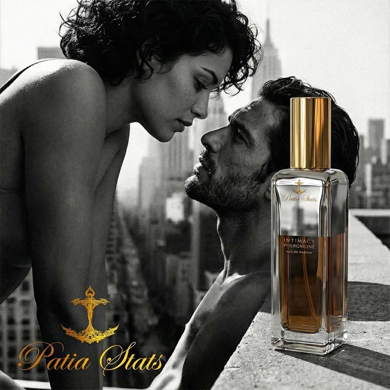 Patia Stats® Intimacy Pheromones Perfume for Women | Attraction DNA‑Infused Formula | Eau de Parfum 20 ml