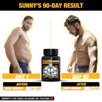 YogaManLab® PLANTOSTERONE - Ayurvedic Muscle Builder & Testosterone Booster | Helps Increase Muscle Size & Body Weight| 100% Natural