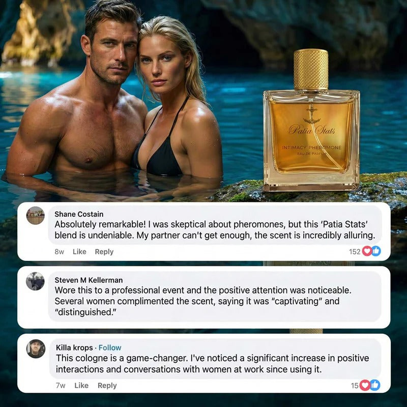Patia Stats® Intimacy Pheromones Perfume | DNA Attraction Formula | Eau De Parfum 50ml (Million)