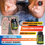 PILES MATRIX - RECTUM RESTORE Ayurvedic Supplement | Shrink Piles Lumps & Mass and Treats Constipation | 100% Natural