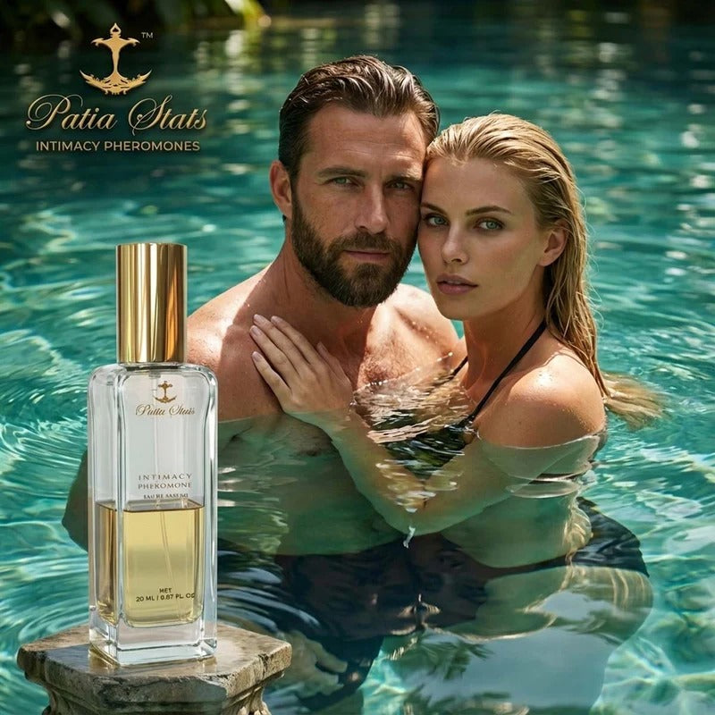 Patia Stats® Intimacy Pheromones Perfume for Men | 4 Signature Scents | Attraction DNA-Infused Eau de Parfum