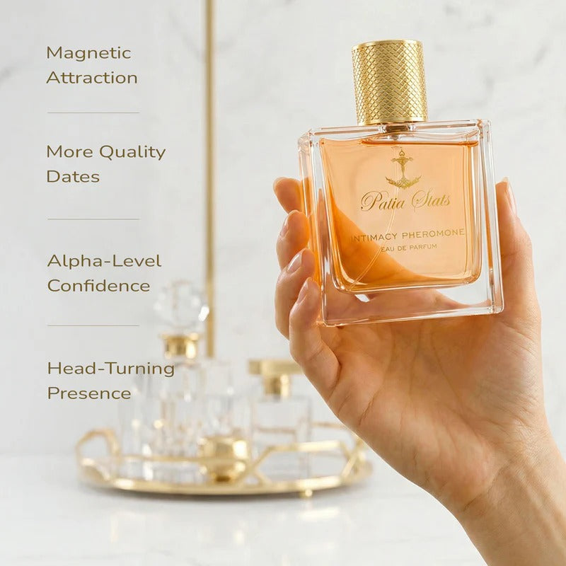 Patia Stats® Intimacy Pheromones Perfume | DNA Attraction Formula | Eau De Parfum 50ml (Million)