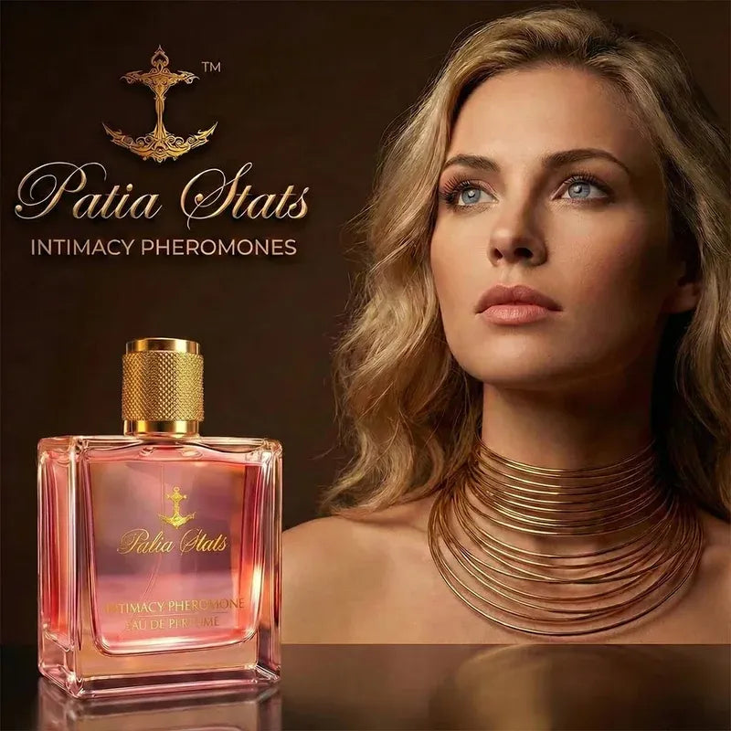 Patia Stats® Intimacy Pheromones Perfume for Women | Attraction DNA-Infused Formula | Eau de Parfum 50ml