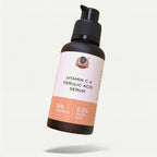 YogaManLab® 10% Pure Vitamin-C & 0.5% Ferulic Acid Face Serum | Brightens Dull Skin, Evens Tone