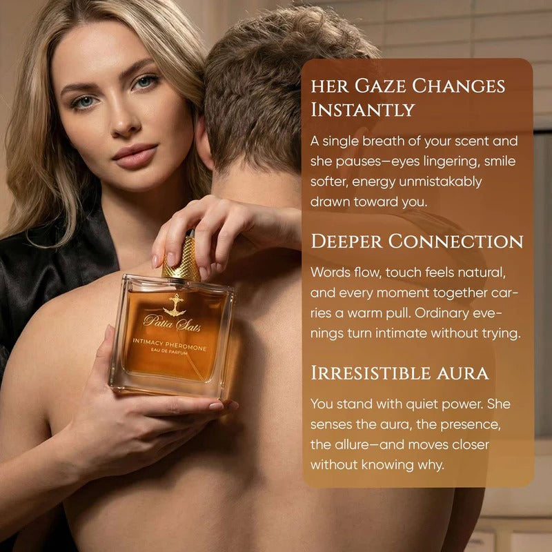 Patia Stats® Intimacy Pheromones Perfume | Attraction DNA Infused Formula | Eau De Parfum 50ml