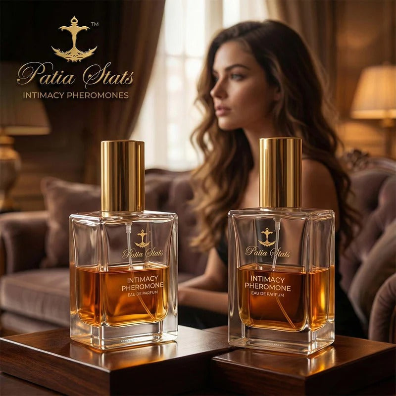 Patia Stats® Intimacy Pheromones Perfume for Women | Attraction DNA‑Infused Formula | Eau de Parfum 20 ml