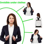 YogaManLab® Posture Corrector Belt - Back Pain, Hips Pain, Sciatica Pain - Corrects Hump Back