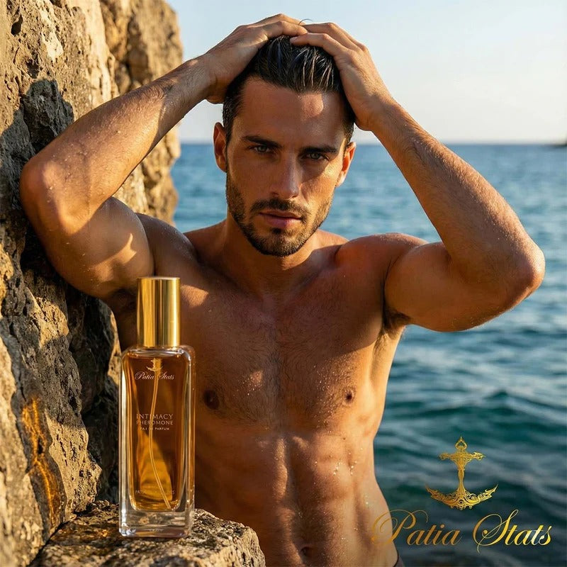 Patia Stats® Intimacy Pheromones Perfume For Men | Attraction DNA Infused Formula | Eau De Parfum 20ml