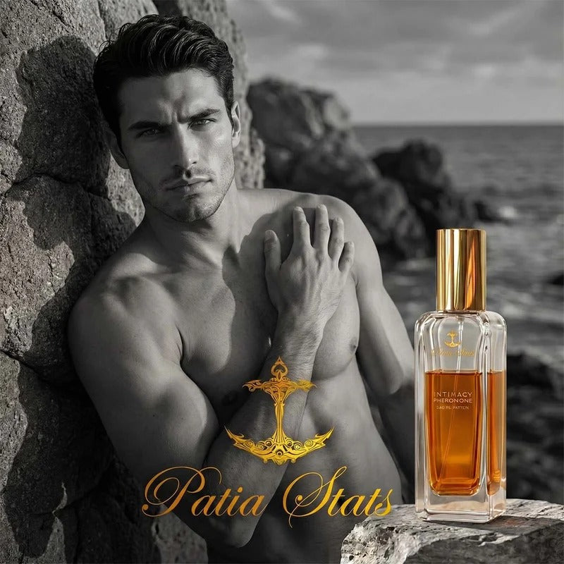 Patia Stats® Intimacy Pheromones Perfume for Men | 4 Signature Scents | Attraction DNA-Infused Eau de Parfum