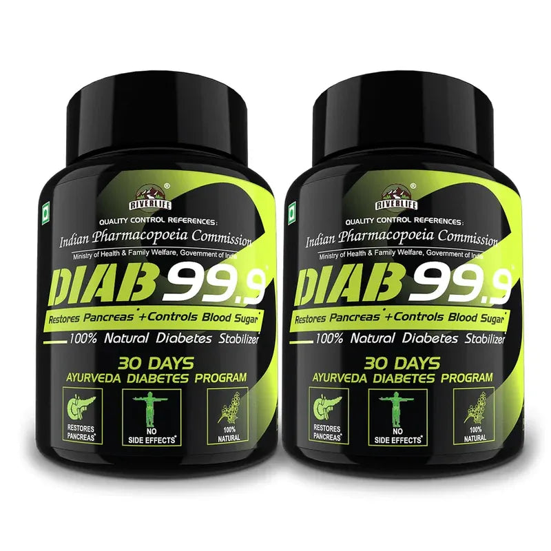 YogaManLab® Diab 99.9 Type-2 Ayurvedic Sugar Reversal Program | Get Free Doctor & Dietitian Reversal Consultation | 100% Natural