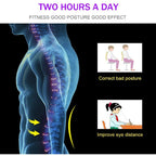 YogaManLab® Posture Corrector Belt - Back Pain, Hips Pain, Sciatica Pain - Corrects Hump Back