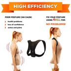 YogaManLab® Posture Corrector Belt - Back Pain, Hips Pain, Sciatica Pain - Corrects Hump Back