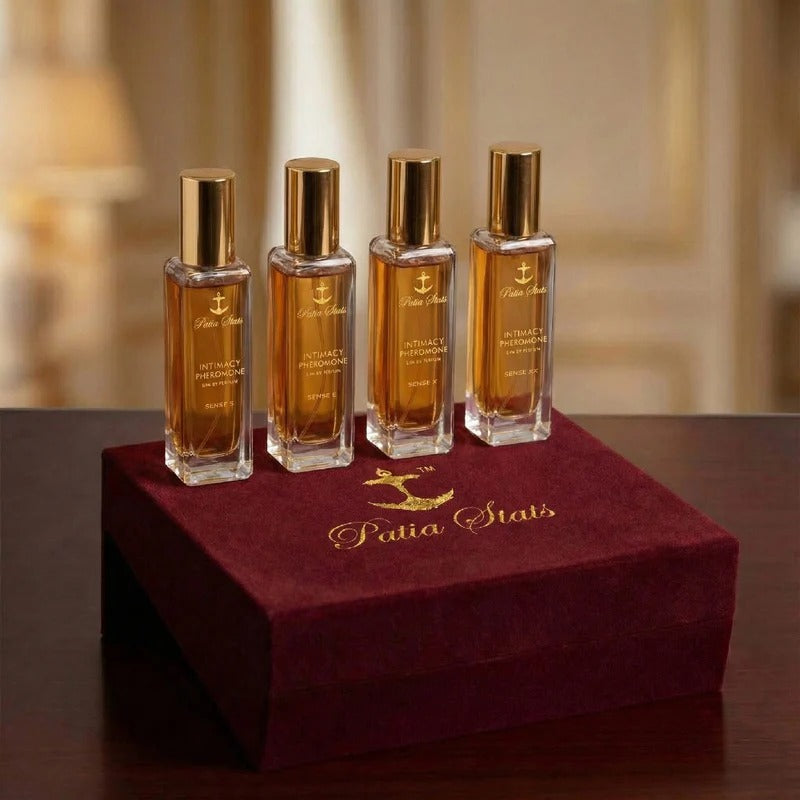 Patia Stats® Intimacy Pheromones Perfume for Men | 4 Signature Scents | Attraction DNA-Infused Eau de Parfum Secondary image