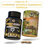 YogaManLab® STOMACH CLEANSER Daily Cleanse Ayurvedic Supplement | Probiotic Soluble Fiber For Smooth Morning Bowel Movement & Constipation Prevention | 100% Natural