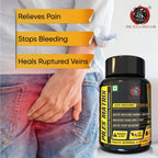 YogaManLab® PILES MATRIX Vein Restore Ayurvedic Medicine | Stops Bleeding, Relieves Pain & Itching | 100% Natural