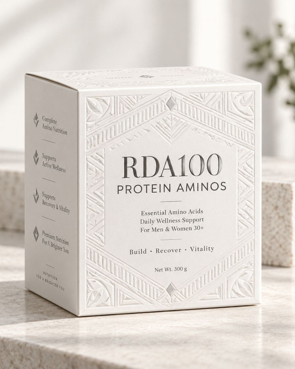 RDA100 Protein Aminos 300 g box
